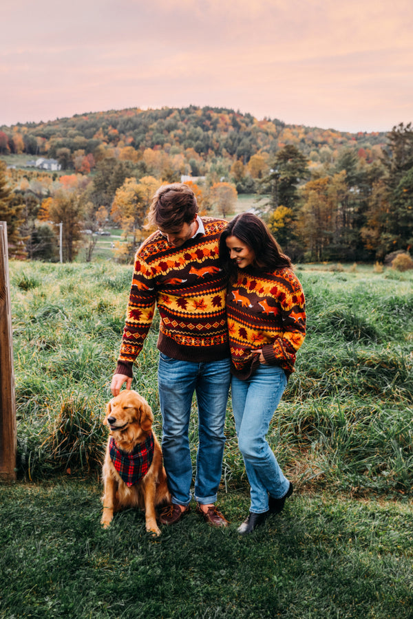The Fox and Foliage Sweater