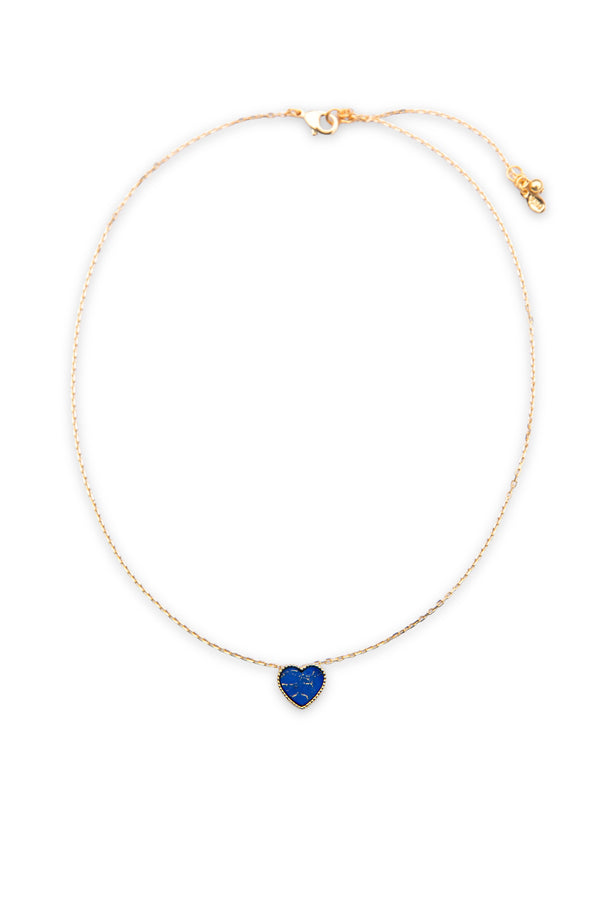Heart of the Sea Necklace - Cobalt