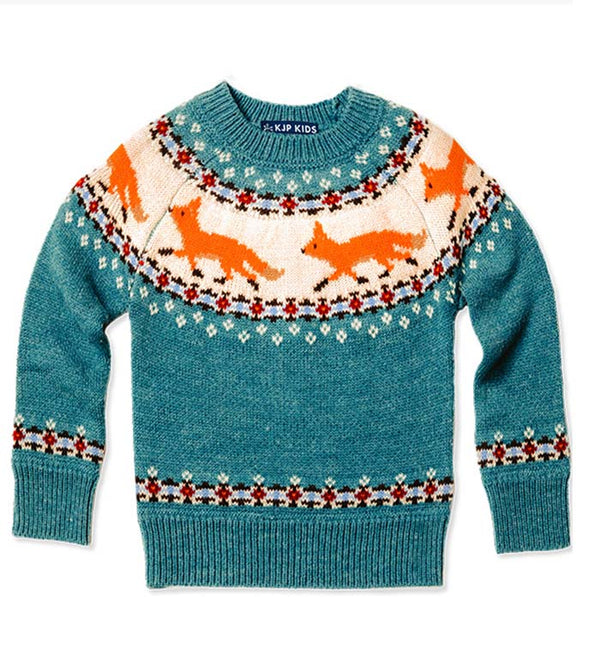 Sly Little Fox Kids Sweater
