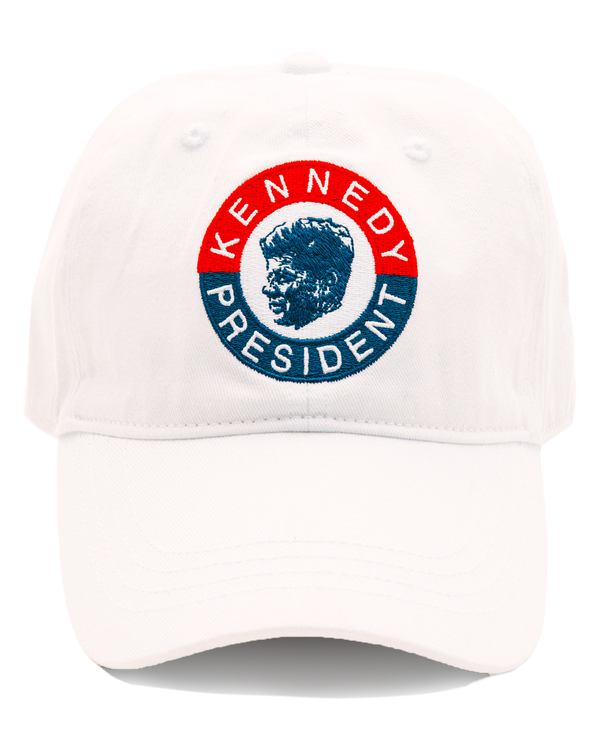 Kennedy for President Hat- White