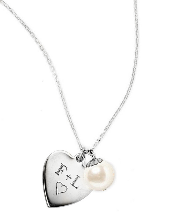 I Heart Pearls Silver - Kiel James Patrick Anchor Bracelet Made in the USA