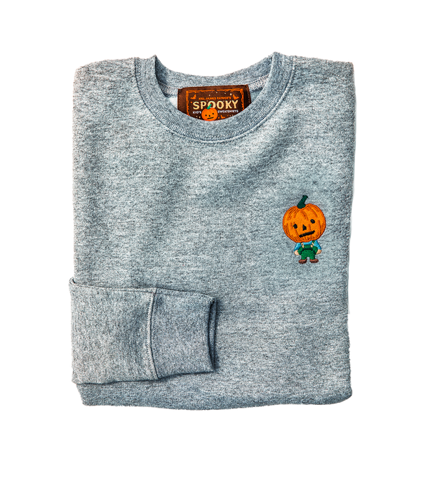 Pumpkin Boy Kids Sweatshirt