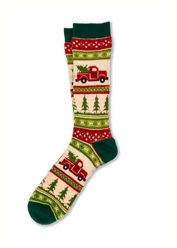 Santa's New Sleigh Socks