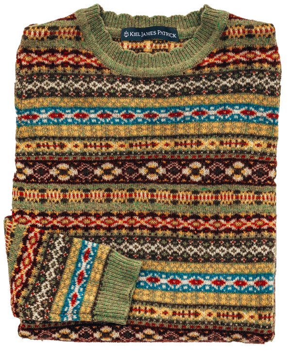 Saranac Fern Fair Isle Sweater