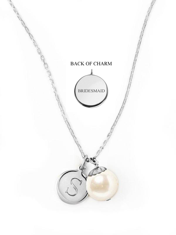 World's Your Oyster Wedding Necklace
